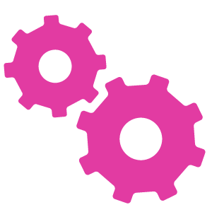 Technical gear icon