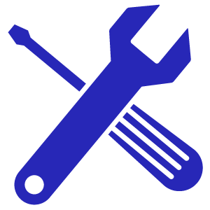 Engineering wrench/screwdriver icon