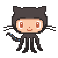 Pixel-art hero demonstrating a short looping motion