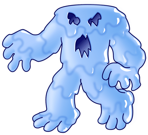 De-Hydrator, a blue water villain